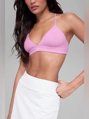 ALO Yoga splendor bra - candy heart pink (limited edition- sold out color)